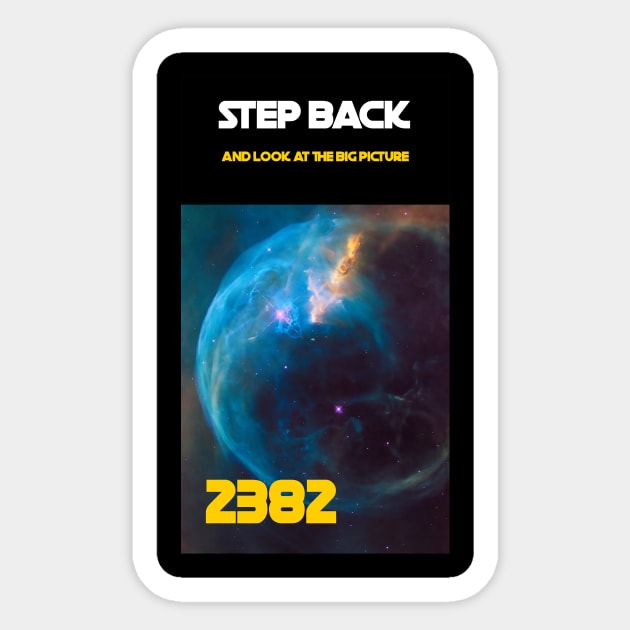 Step Back And Look At The Big Picture Sticker by DiscoverNow